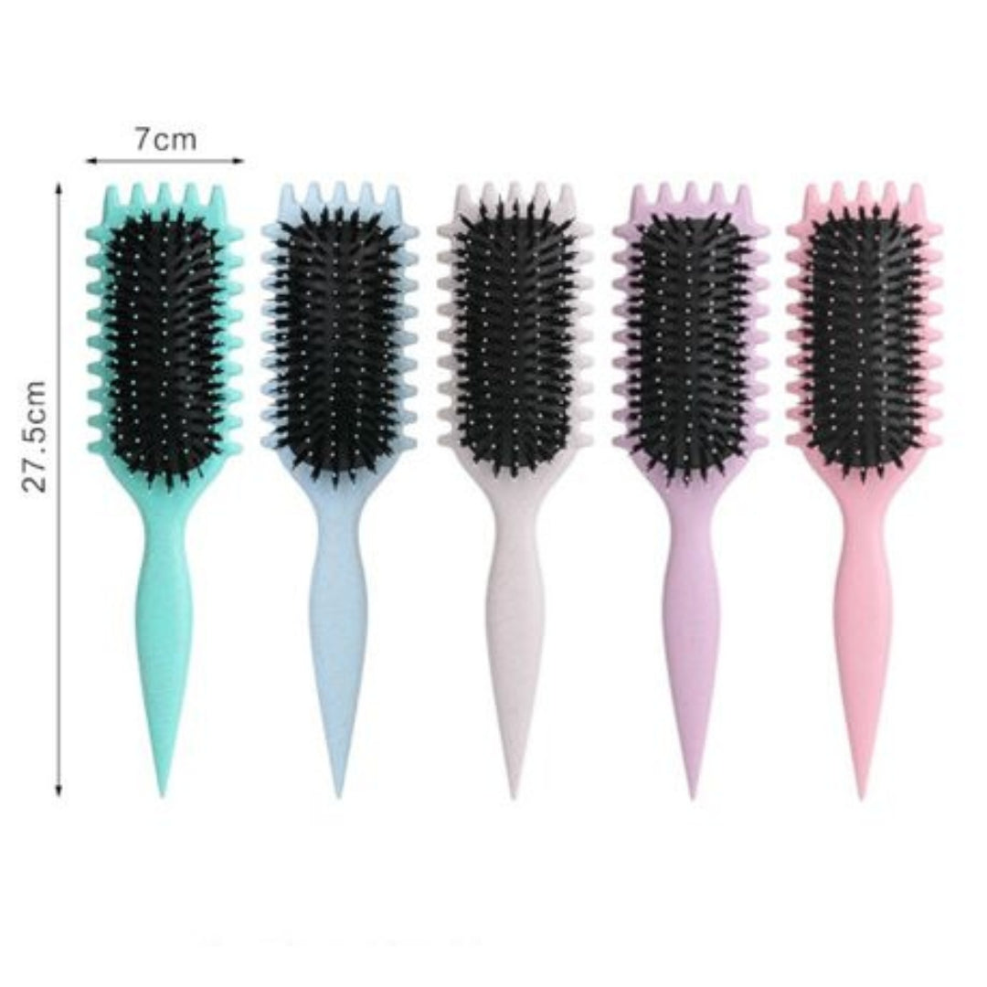 Bounce Curl Hair Brush for Curl Definition and Curl Enhancing