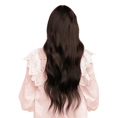 100% Human 24 Inches 180g Clip-In Set in Colour 1b Natural Black