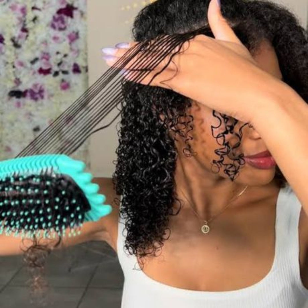Bounce Curl Hair Brush for Curl Definition and Curl Enhancing