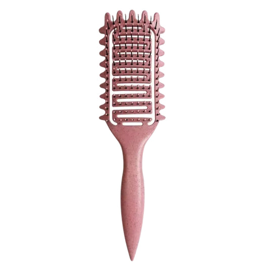 Pink Vented Curl Define Styling Brush