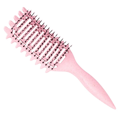 Pink Vented Curl Define Styling Brush